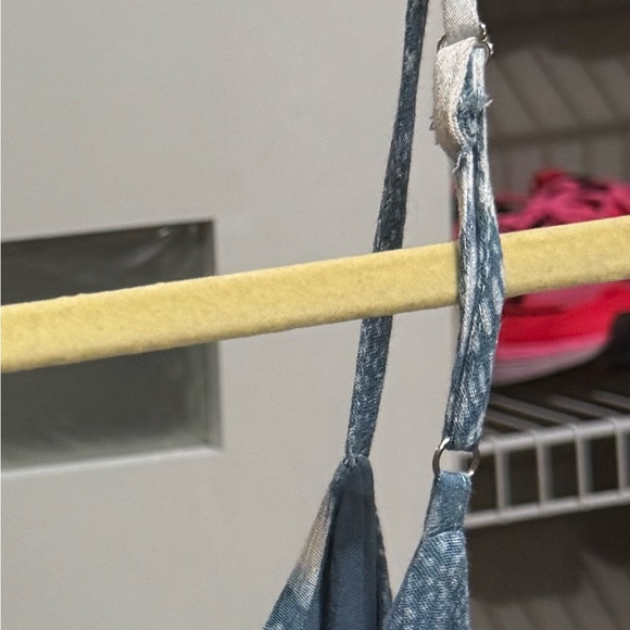 Blue and White Vici Jumpsuit - Picture 7 of 7